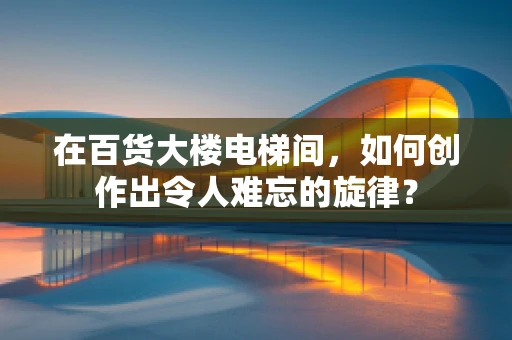 在百货大楼电梯间，如何创作出令人难忘的旋律？