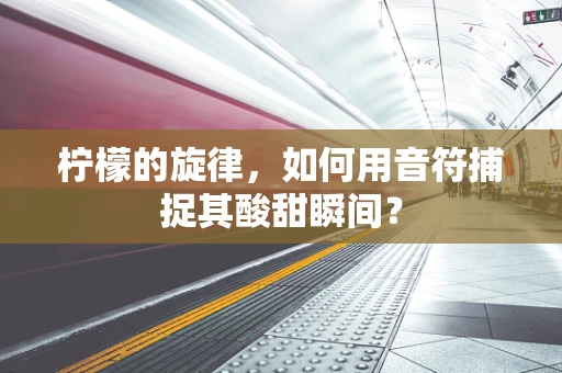 柠檬的旋律，如何用音符捕捉其酸甜瞬间？